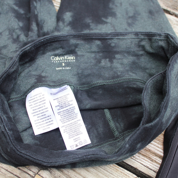 CK Performance Soft High Waist Tie-dye Leggings S - Picture 3 of 8